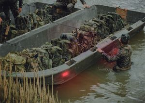 Use the red Visipad marker for identifying boats at sea