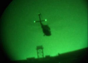 Infrared helicopter marking