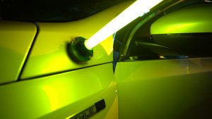 Autonomous, battery-free lighting that would be useful in the event of a car breaking down in the dark