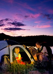 Zusatzbeleuchtung beim Camping