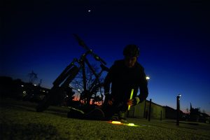 cycling at night light visibility