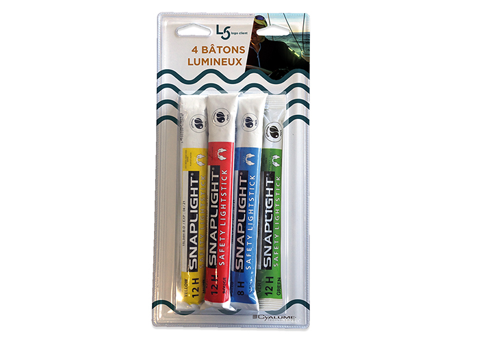 cyalume lightstick blister customization of packaging