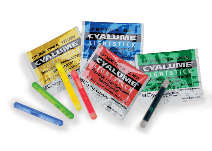 Mini Chemlight light sticks Cyalume