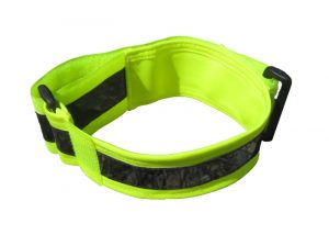 fluorescent yellow armband with Infrared band