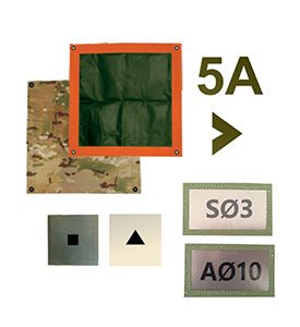 Thermal or Fusion combat identification patches and panels