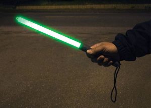 bâton vert 30cm cyalume très lumineux