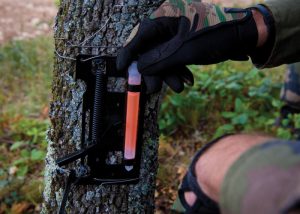 surface trip flare with orange lightstick