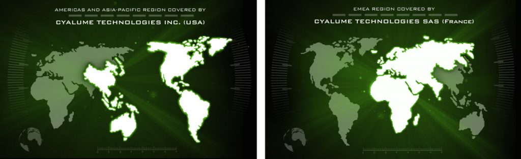 international cyalume presence through distributor network