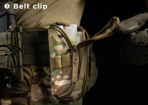 Cypouch cyalume holster belt clip