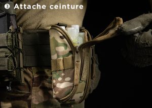 Cypouch cyalume holster belt clip