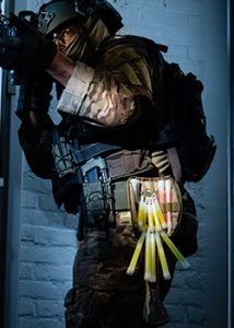 grappe de cyalume en operation tactique