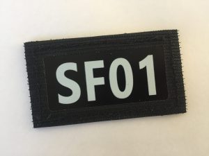 IR identification patch